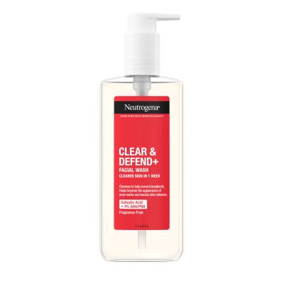 NEUTROGENA Clear&Defend+ sejas mazgāšanas līdzeklis 200ml