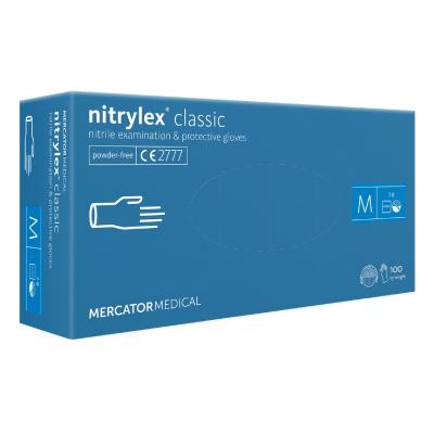 MERCATOR Medical nitrila cimdi bez talka, M izm. N100