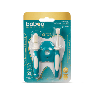BABOO Zobu birstes komplekts, 6+ mēn.
