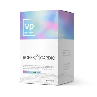 VP LABORATORY Bones2Cardio mīkstās kapsulas N60