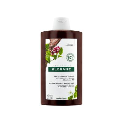KLORANE šampūns ar hinīna ekstraktu un ēdelveisu 400ml