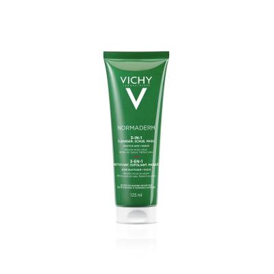 VICHY Normaderm 3in1 attīrošs līdzeklis sejai 125ml