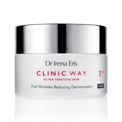 CLINIC WAY 1° First Wrinkles Reducing pretgrumbu nakts krēms 50ml