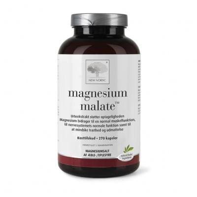 NEW NORDIC Magnesium malate kapsulas N90