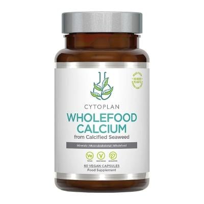 CYTOPLAN Wholefood Calcium (Kalcijs no jūraszālēm) kapsulas N60