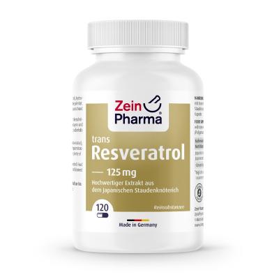 ZEINPHARMA trans Resveratrol 125mg kapsulas N120