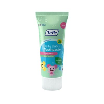 TEPE Daily Baby zobu pasta bērniem no 0-2 g.v., bez garšas, 50ml