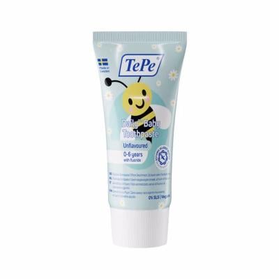 TEPE Daily Baby zobu pasta bērniem no 0-6 g.v., bez garšas 50ml