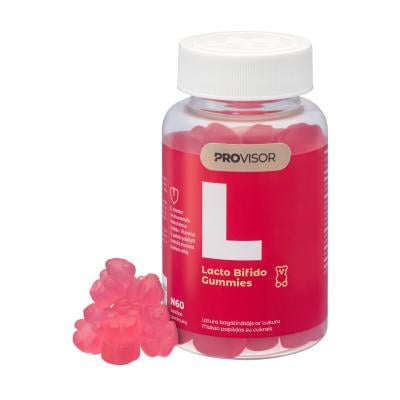 PROVISOR Lacto Bifido Gummies pastilas  N60