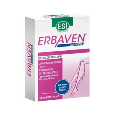 ESI Erbaven Retard kāju veselībai, kapsulas N30