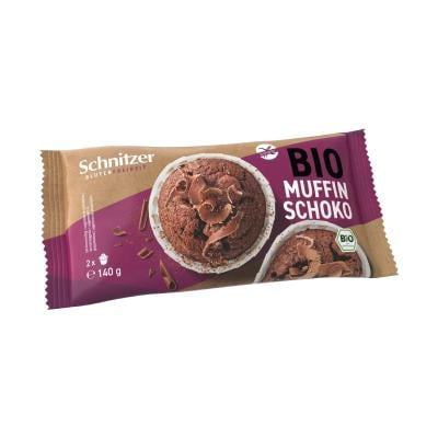 SCHNITZER Bio šokolādes kēksiņi bezglutēna 140g