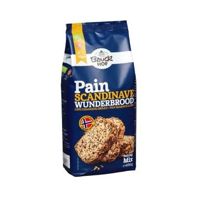 BAUCK HOF Bio auzu un sēklu maizes maisījums bezglutēna 600g