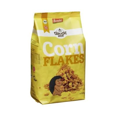 BAUCK HOF Bio Kraukšķīgas kukurūzas pārslas, biodinamiskas, bezglutēna 325g