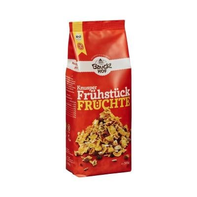 BAUCK HOF Bio kraukšķīgais musli ar augļiem bezglutēna 325g