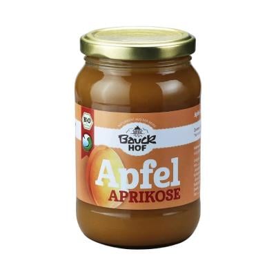 BAUCK HOF Bio ābolu-aprikožu biezenis, bez cukura 360g