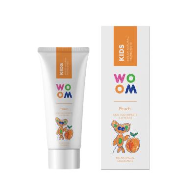 WOOM Kids Peach zobu pasta 3-8 gadi 50ml