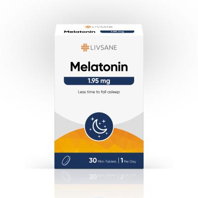 LIVSANE Melatonīns 1,95mg tabletes N30