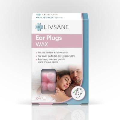 LIVSANE Wax ausu aizbāžņi N4