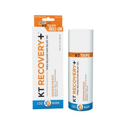 KT TAPE Recovery+ pretsāpju roll-on gels 89ml