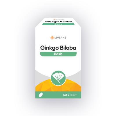 LIVSANE Ginkgo Biloba Basic 60mg kapsulas N60