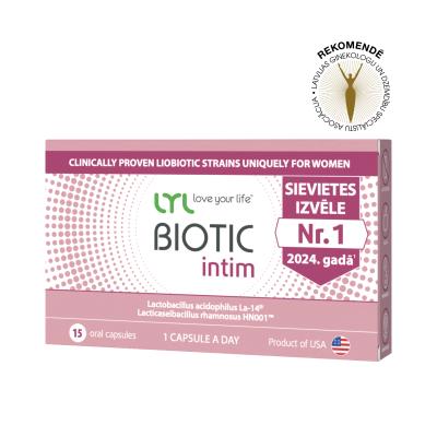 LYL BIOTIC intim, kapsulas, N15