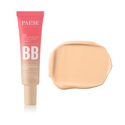 PAESE BB krēms ar hialuronskābi 02 N Beige 30ml