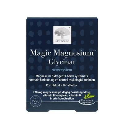 NEW NORDIC Magic Magnesium Glycinat tabletes N60