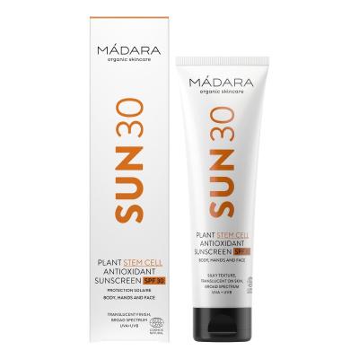 MADARA SUN30 SPF30 saules aizsargkrēms ķermenim, rokām un sejai 100ml