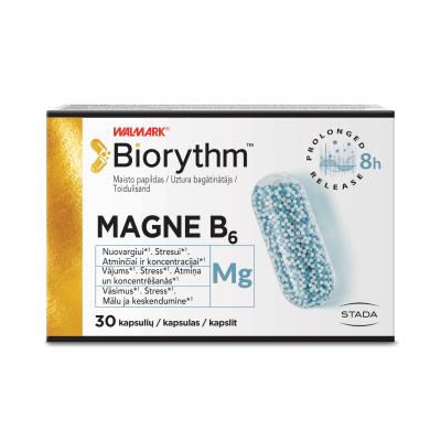 BIORYTHM Magne B6 (Magnijs) kapsulas N30