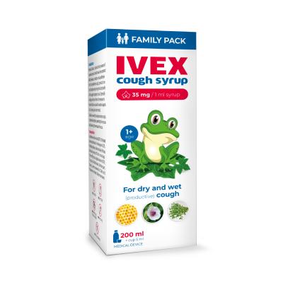 IVEX klepus sīrups 200ml