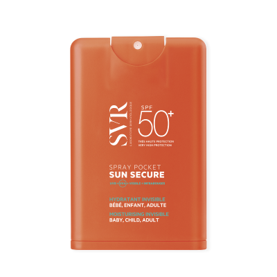 SVR Sun Secure Spray Pocket SPF50+ izsmidzināms kabatas saules aizsarglīdzeklis 20 ml