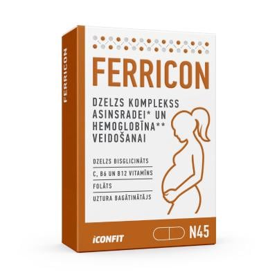 ICONFIT Ferricon kapsulas N45