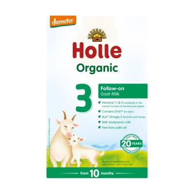 HOLLE Kazas piena maisījums Nr.3 zīdaiņiem no 10 mēn. 400g