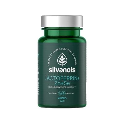 SILVANOLS Lactoferrin+Zn+Se kapsulas N60