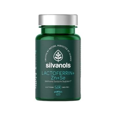 SILVANOLS Lactoferrin+Zn+Se kapsulas N60