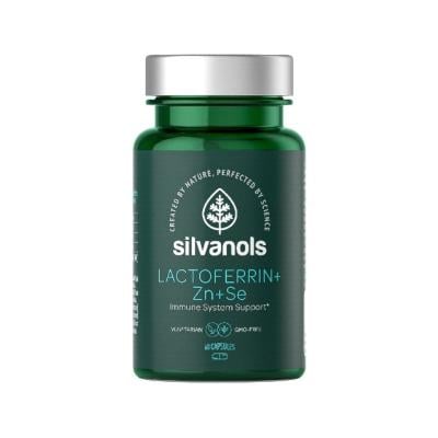 SILVANOLS Lactoferrin+Zn+Se kapsulas N60