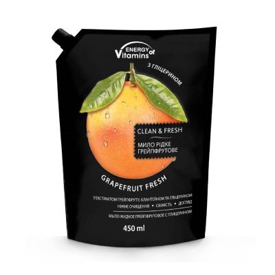 ENERGY OF VITAMINS Grapefruit Fresh šķidrās ziepes ar glicerīnu 450ml