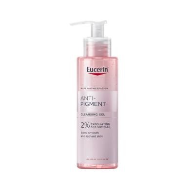 Eucerin Anti-Pigment attīrošā sejas pīlinga želeja ar alfa hidroksiskābēm tumšo plankumu mazināšanai, 200 ml