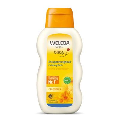 WELEDA Baby Calendula vannas piedeva ar kliņģerītēm 200 ml