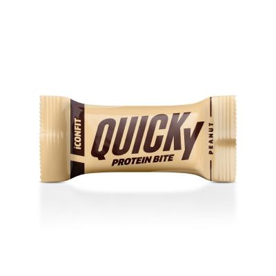 ICONFIT Quicky Protein Bite zemesriekstu proteīna batoniņš 35 g