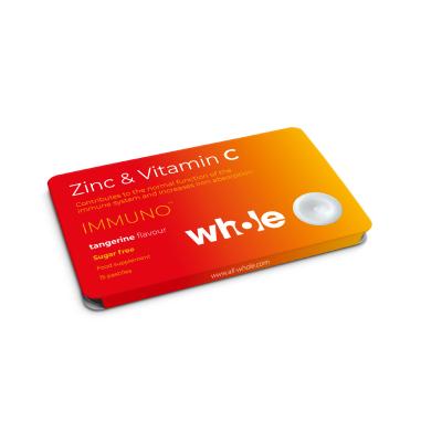 WHOLE cinks un C vitamīns pastilas N15