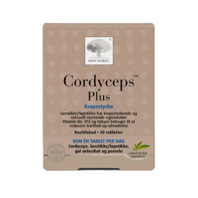 NEW NORDIC Cordyceps Plus tabletes N30
