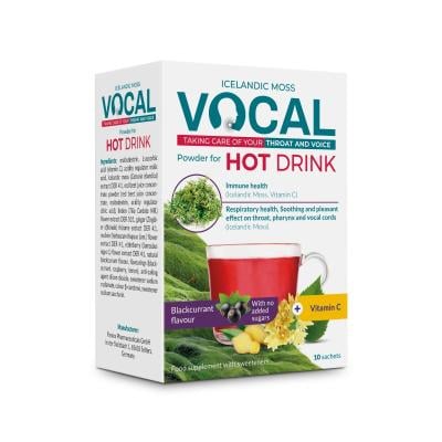 VOCAL karstais dzēriens ar upeņu garšu pulveris 5g N10