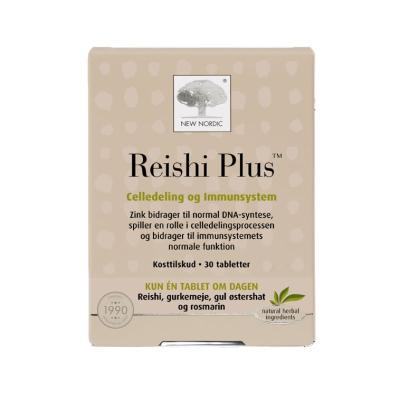NEW NORDIC Reishi Plus tabletes N30