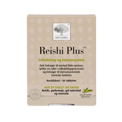 NEW NORDIC Reishi Plus tabletes N30