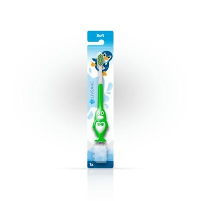LIVSANE bērnu zobu birste piena zobiem Soft N1