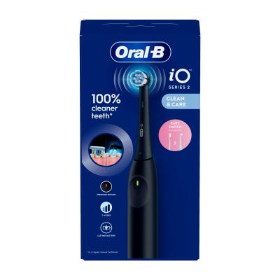 ORAL B iO2 elektriskā zobu birste, Night Black