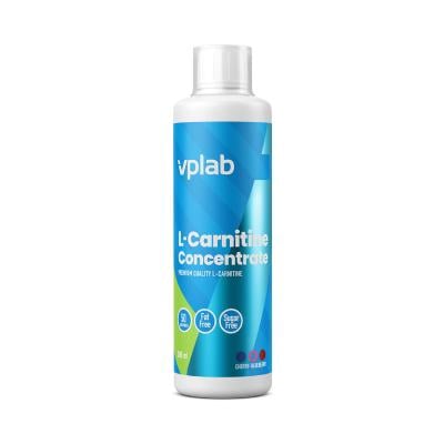 VPLAB L-Carnitine Concentrate Cherry-Blueberry šķidrums 500ml