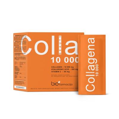 BIOFARMACIJA Collagena Beauty 10 000 pulveris N20