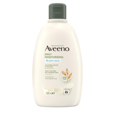 AVEENO Daily Moisturising ķermeņa mazgāšanas līdzeklis ar vieglu aromātu 500ml
